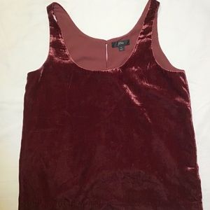 J. Crew Velvet Tank